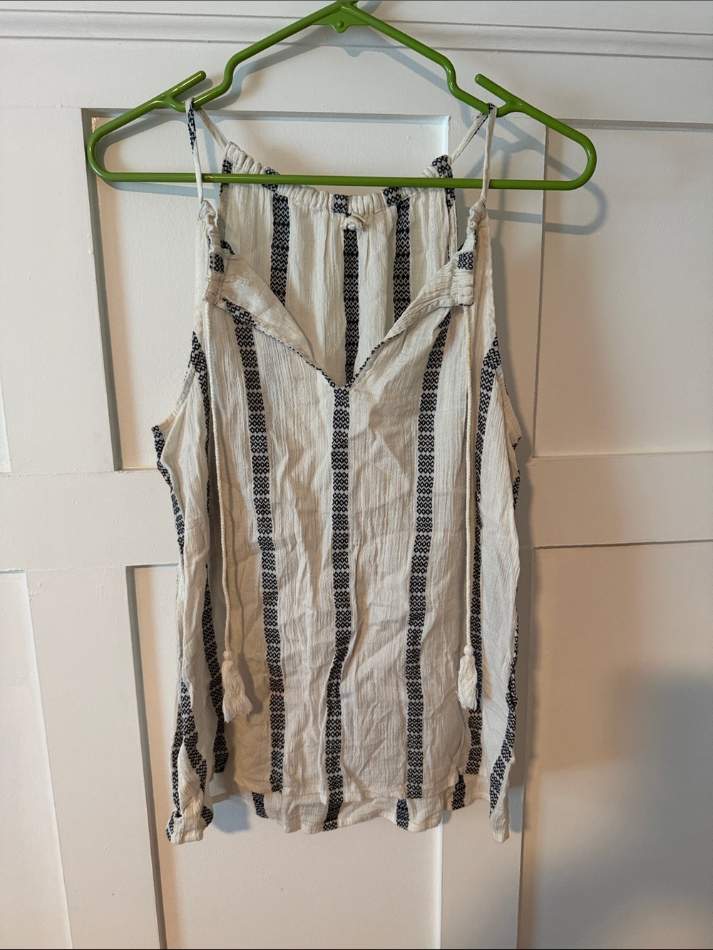 NWOT Joie Women’s Striped Top - White & Black